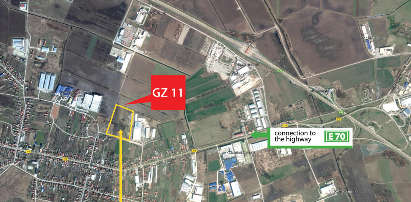 Građevinsko zemljište GZ11, prodaja zemljišta